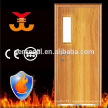 BS476-22 fire rated fire proof wood door hotel